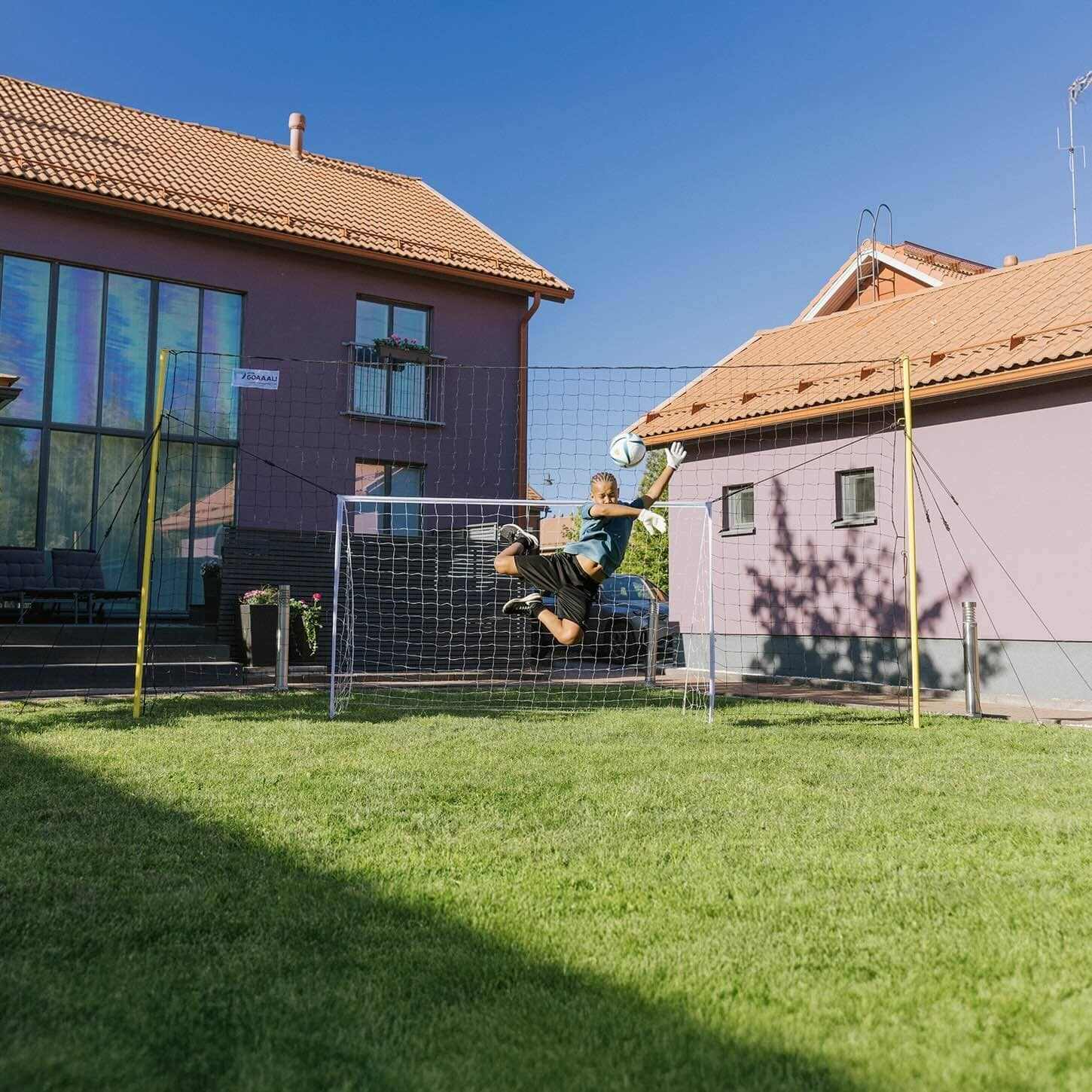 3-in-1 Soccer Goal Trainer & Rebounder - Image 3