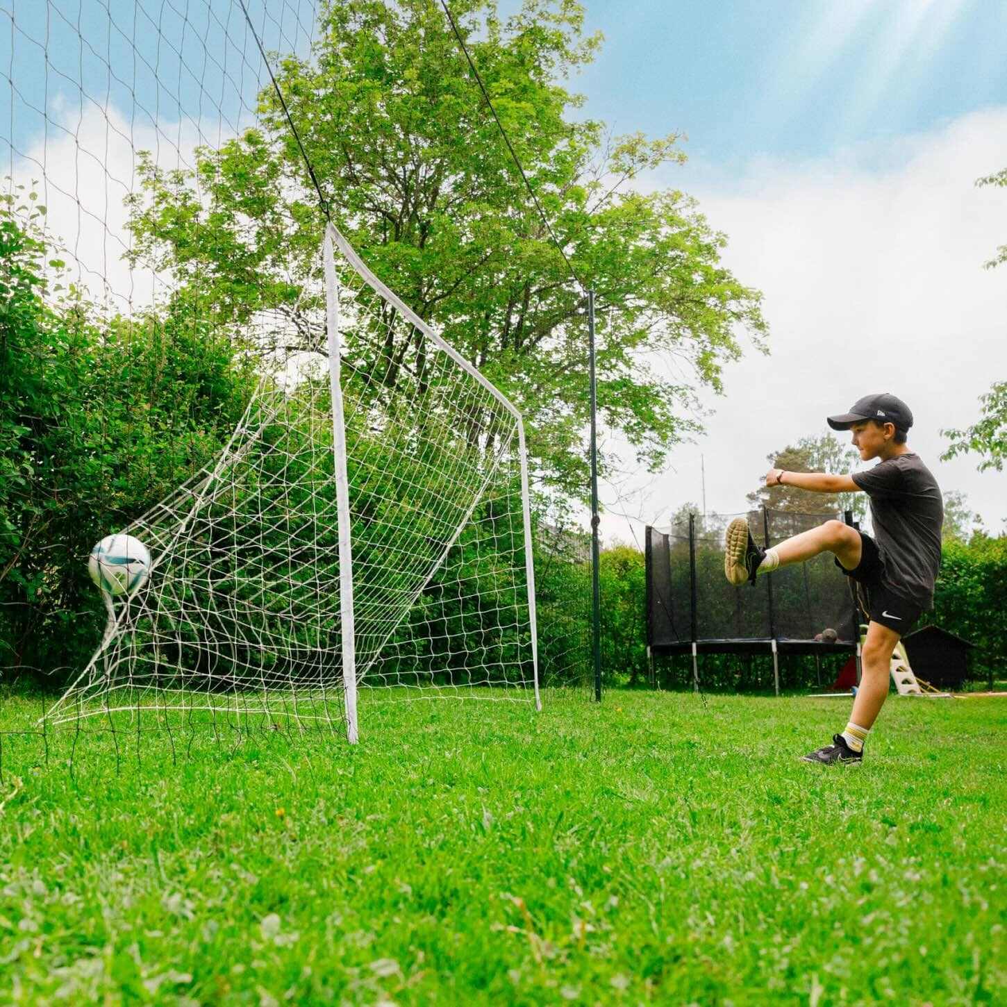 3-in-1 Soccer Goal Trainer & Rebounder - Image 4