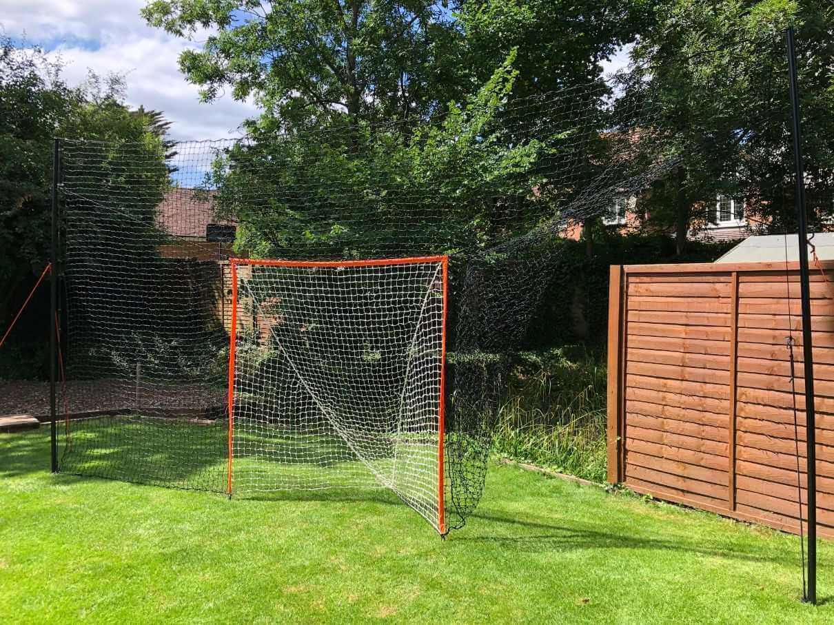 2-in-1 Lacrosse Goal with Backstop - Image 10