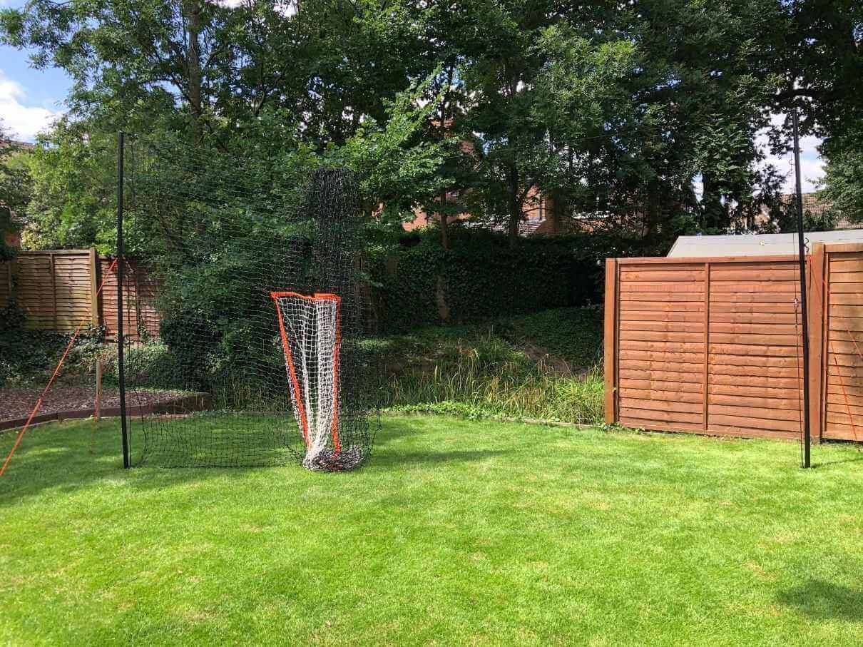 2-in-1 Lacrosse Goal with Backstop - Image 11