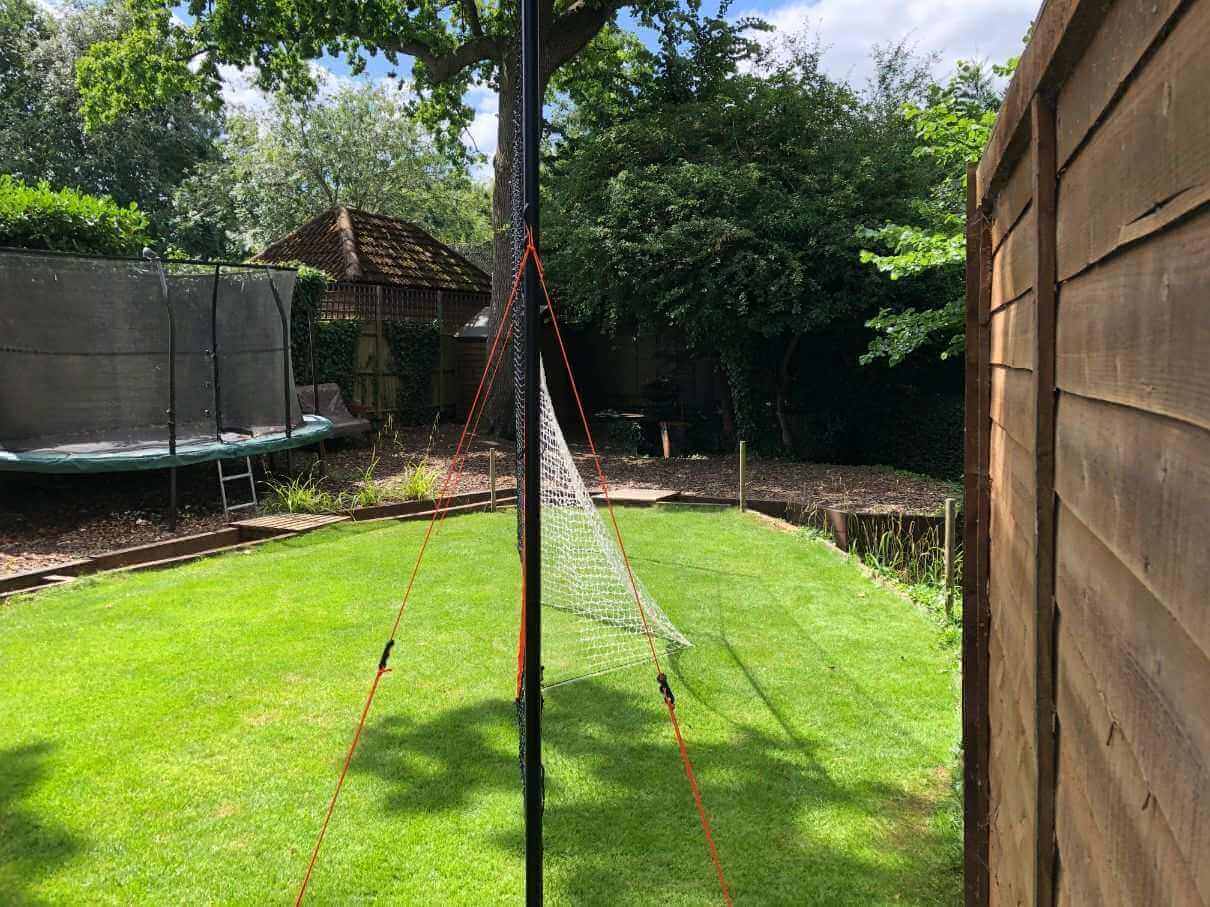 2-in-1 Lacrosse Goal with Backstop - Image 3