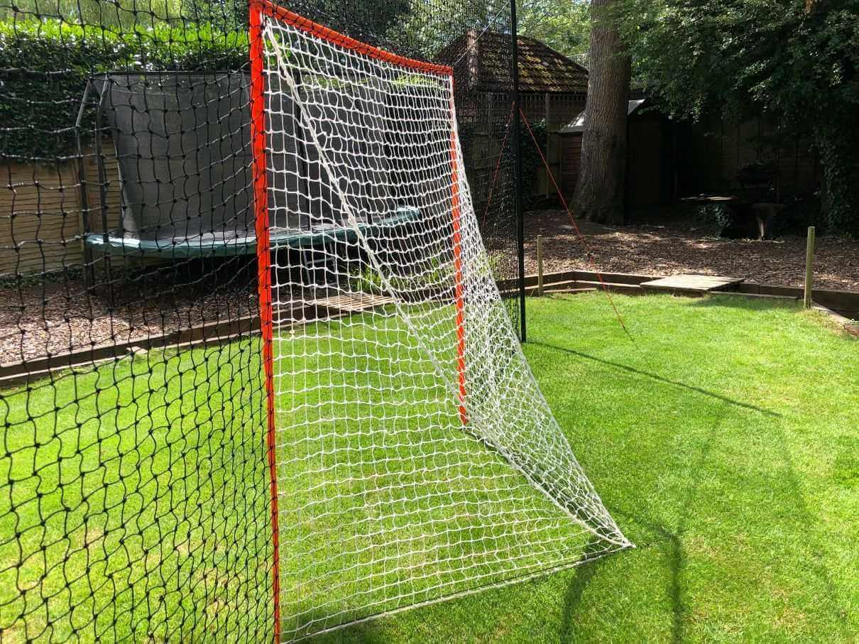 2-in-1 Lacrosse Goal with Backstop - Image 4