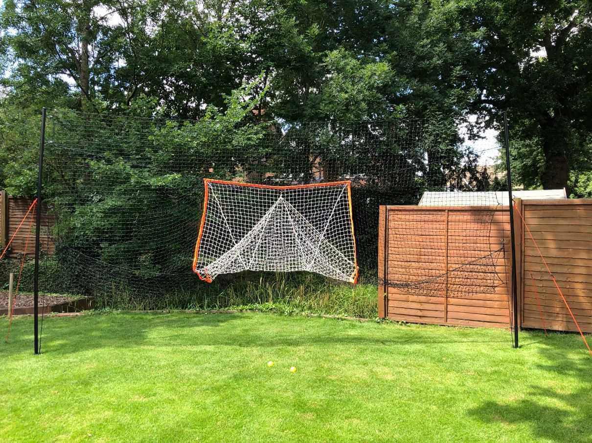 2-in-1 Lacrosse Goal with Backstop - Image 9