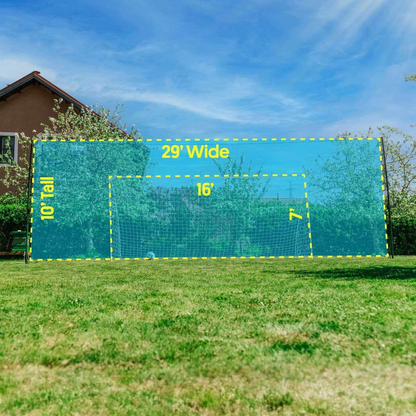 3-in-1 Soccer Goal Trainer (Large) - Image 4